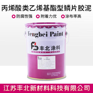 丙烯酸類(lèi)乙烯基酯型鱗片膠泥